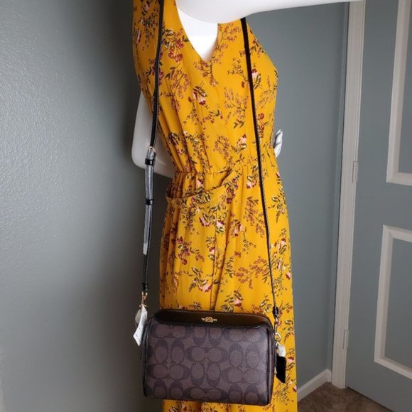 COACH BENNETT CROSSBODY IN SIGNATURE CANVAS - Picture 6 of 6